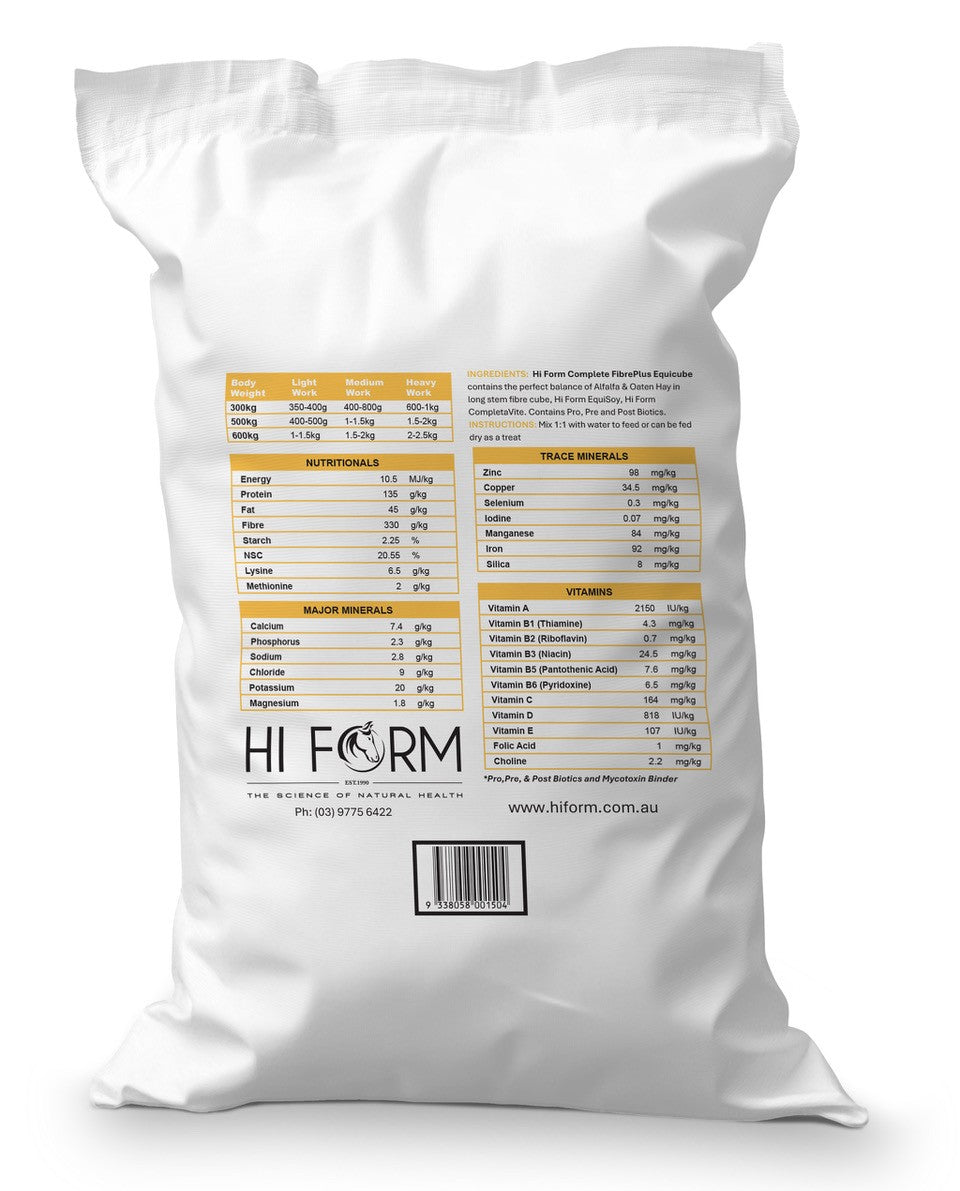 Hi Form Complete FibrePlus Pallet 40 bags including freight