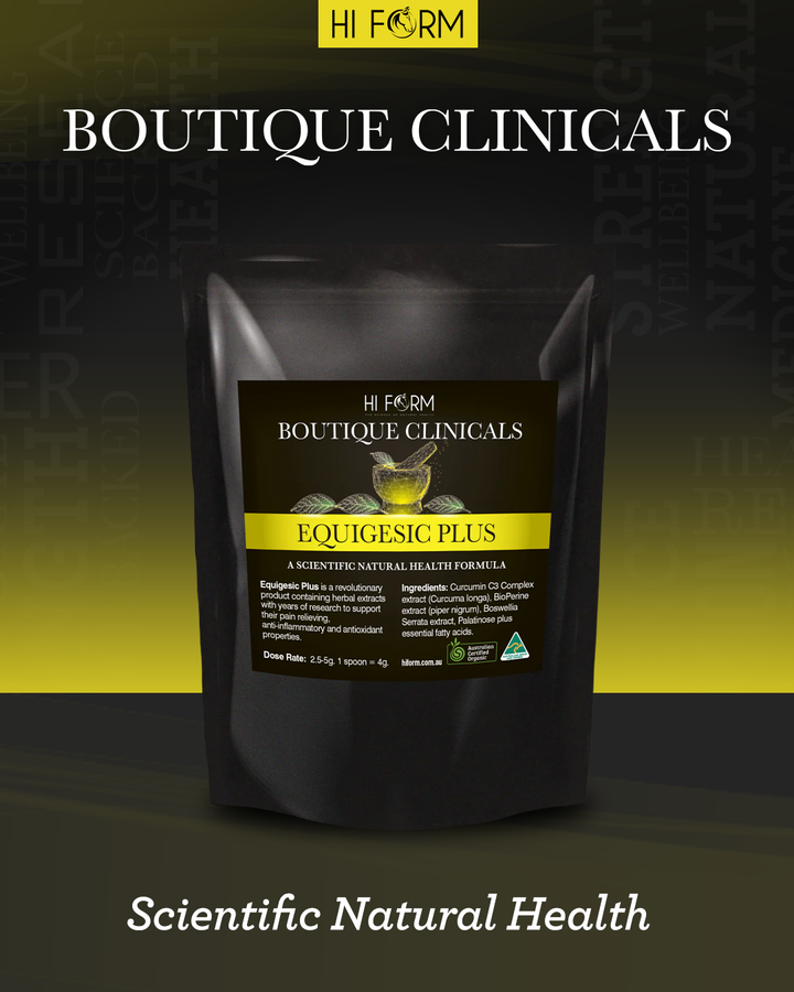 EquiGesic Plus - Curcuma Longa Extract (turmeric) highly researched, Bioperine, highly effective.