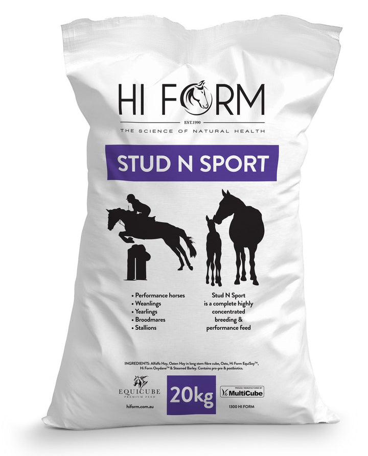 Hi Form Complete Stud N Sport Pallet 50 bags including freight