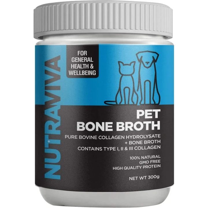 Nutraviva Pet Bone Broth (Pure Bovine Collagen Hydrosylate + Bone Broth) 300g