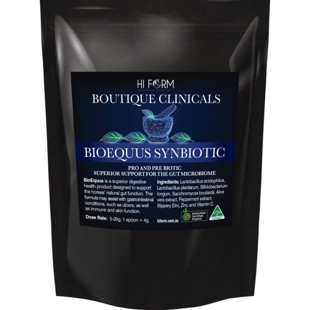 BioEquus- Supports the Gut Microbiome and digestive health, a unique synbiotic formula