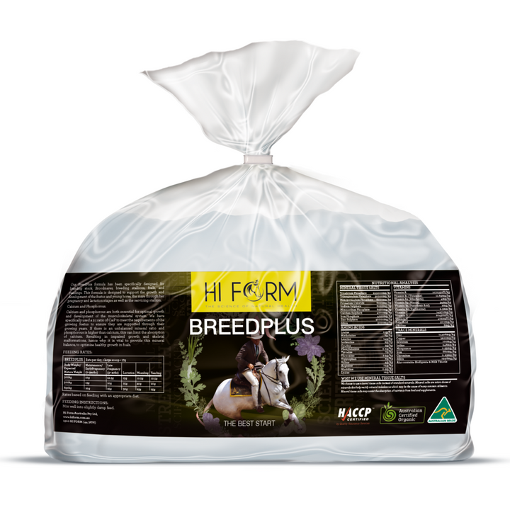 BreedPlus- Complete all in one daily formula for brood mares, stallions, weanlings, yearlings and all young stock.