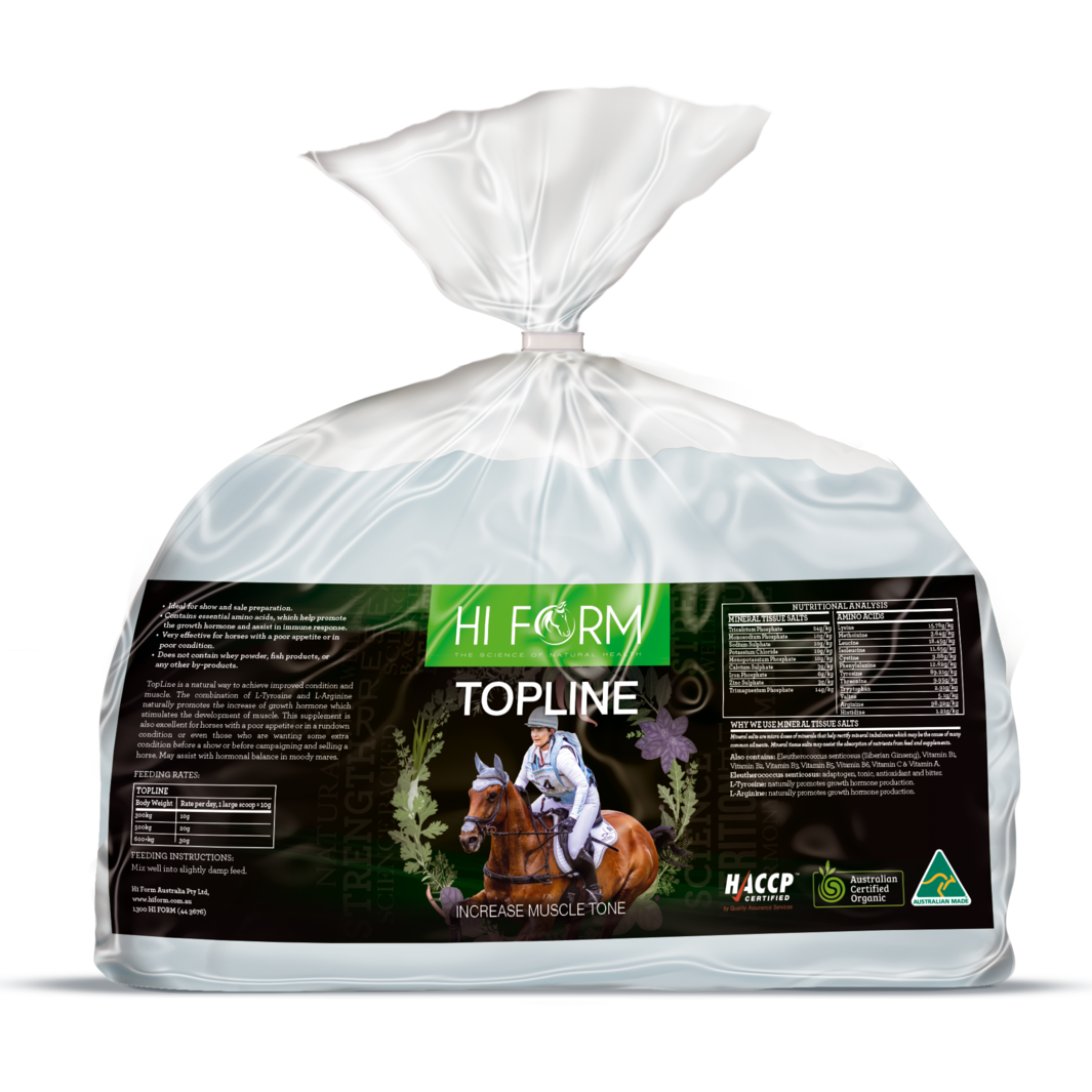 TopLine- Builds muscle tone and top line in a safe and natural way!